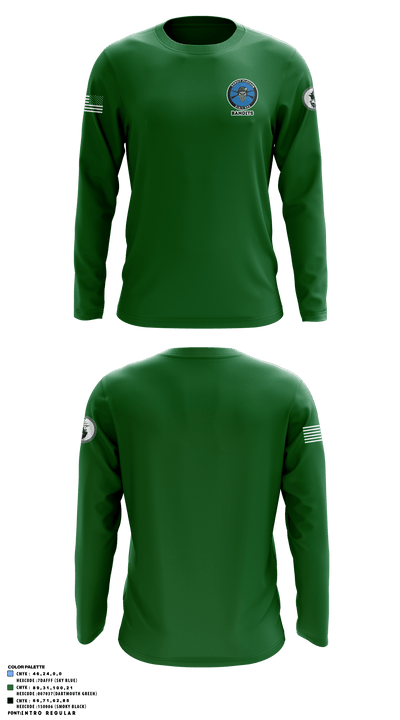 Bandits 74567801 Long Sleeve Performance Shirt - 2