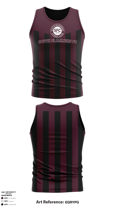 South Slammers FC 54416460 Tank Top - 1