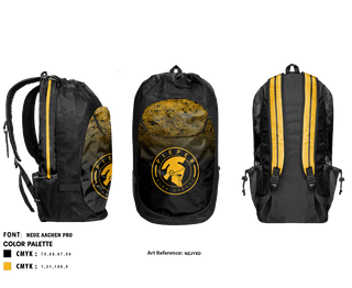 Gear Bag, Pieper High School Cross Country, Cross Country, Teamtime, Team time, sublimation, custom sports apparel, team uniforms, spirit wear, spiritwear, sports uniforms, custom shirts, team store, custom team store, fundraiser sports, apparel fundraiser