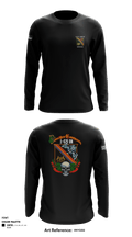 B CO 1-69th IN 22513555 Long Sleeve Performance Shirt - 8