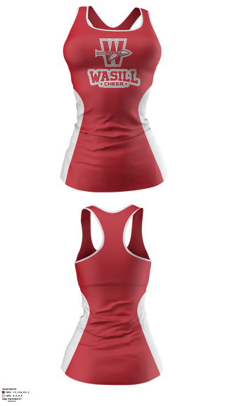 Tank Top, Wasilla High School Cheer, School Spirit Store, Teamtime, Team time, sublimation, custom sports apparel, team uniforms, spirit wear, spiritwear, sports uniforms, custom shirts, team store, custom team store, fundraiser sports, apparel fundraiser