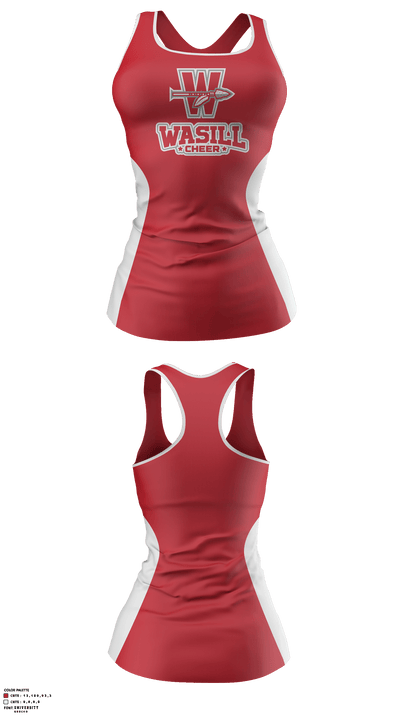 Wasilla High School Cheer 68175112 Tank Top - 1