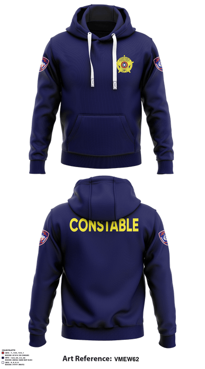 Nueces County Constable Pct 3 85430469 Hoodie - 5