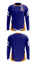 Pomona-Pitzer College Golf 83726109 Long Sleeve Performance Shirt - 1