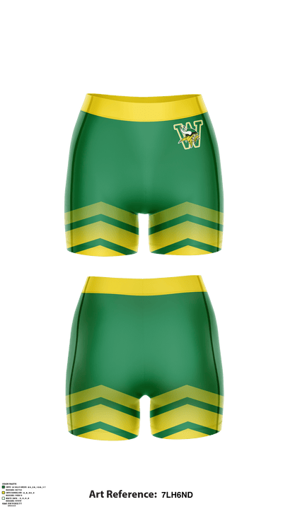 Woodbridge High School Volleyball 47184148 Track Shorts - 4