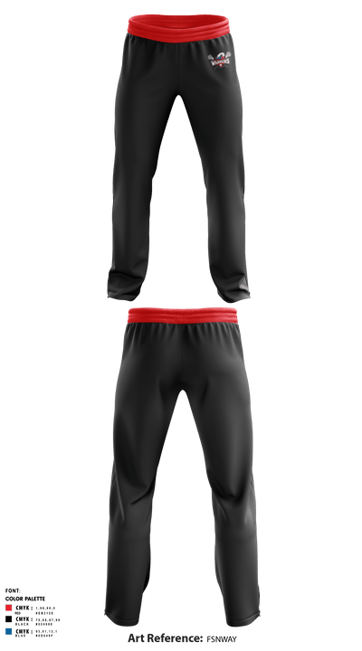 Santa Cruz Warriors Lacrosse 37057735 Sweatpants - 2