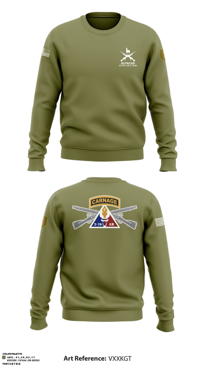 1ST PLT ALPACAS 72699724 Crew Neck Sweatshirt - 10