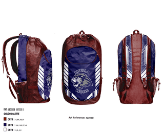 Gear Bag, Luella Middle School Football, Football, Teamtime, Team time, sublimation, custom sports apparel, team uniforms, spirit wear, spiritwear, sports uniforms, custom shirts, team store, custom team store, fundraiser sports, apparel fundraiser