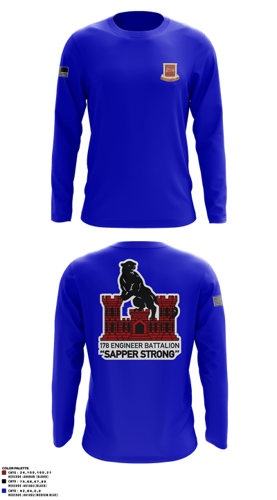 178th EN BN 26721135 Long Sleeve Performance Shirt - 9