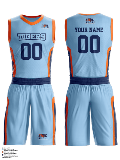 Tigers 4359525 Basketball Uniform - 1