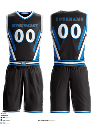 River Valley High School Basketball 30835115 Basketball Uniform
