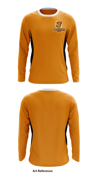 Flushing Golf 61936113 Long Sleeve Performance Shirt - 1
