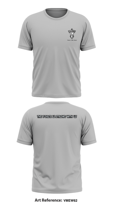 Lakeshore track & field 30890336 Short Sleeve Performance Shirt - 5