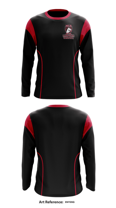 Maranatha Christian Academy Basketball 46712466 Long Sleeve Performance Shirt - 1