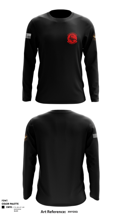 S.T.I.N.G. 51277356 Long Sleeve Performance Shirt - 1