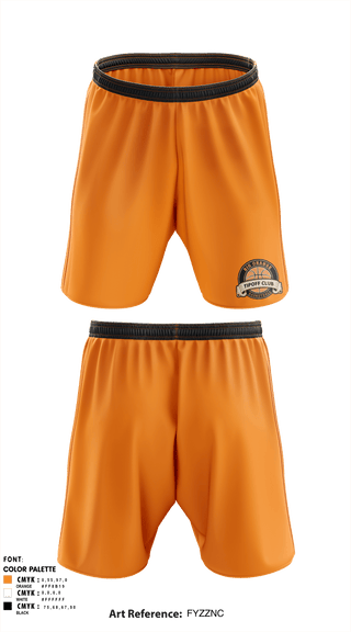 Athletic Shorts With Pockets, Big Orange Tipoff Club, Men's Basketball, Teamtime, Team time, sublimation, custom sports apparel, team uniforms, spirit wear, spiritwear, sports uniforms, custom shirts, team store, custom team store, fundraiser sports, apparel fundraiser