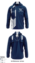 Lebanon Valley College Soccer 8471507 Windbreaker - 1