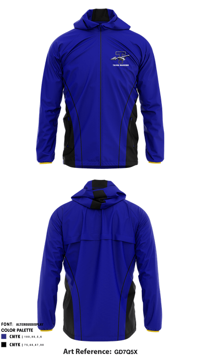 Triana Warriors 49643300 Windbreaker - 1