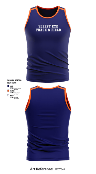 Tank Top, Sleepy Eye High School Track, Track & Field, Teamtime, Team time, sublimation, custom sports apparel, team uniforms, spirit wear, spiritwear, sports uniforms, custom shirts, team store, custom team store, fundraiser sports, apparel fundraiser