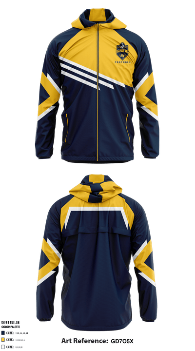 Kernersville Raiders 27931014 Windbreaker - 2