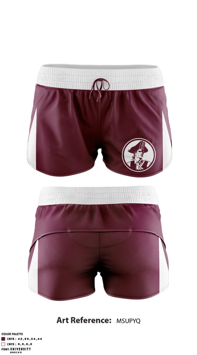 Concord High School Cheer 35438059 Track Shorts - 1
