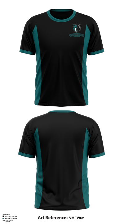 Westminster High School Cheer 70237179 Short Sleeve Performance Shirt - 1
