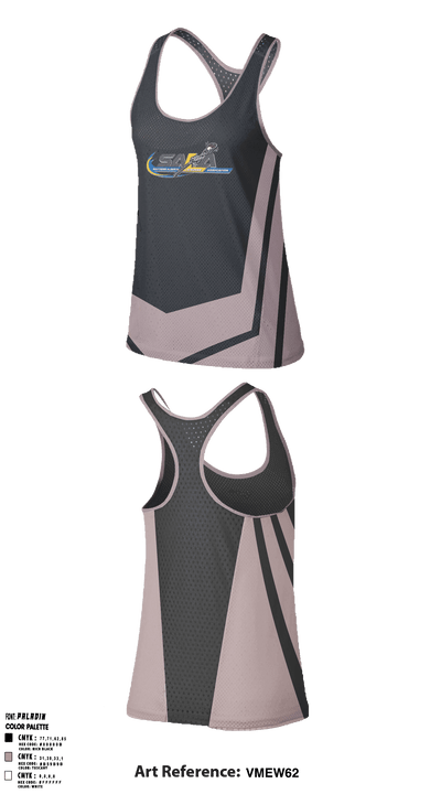 Southern Alberta Lacrosse Association 98191738 Women's Track Singlet - 1