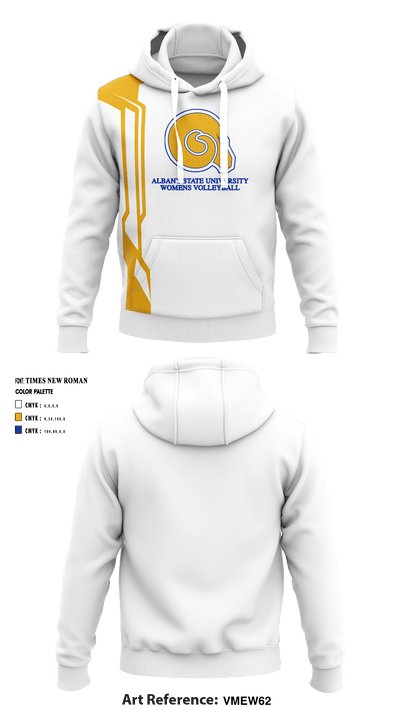 Albany State University Women's Volleyball 18785710 Hoodie - 1