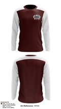 Torrington Little League Baseball 53575792 Long Sleeve Performance Shirt - 1