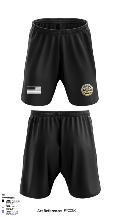 Grayson County Detention Center 11251995 Athletic Shorts With Pockets - 1
