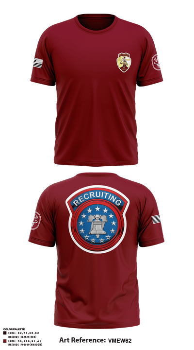 Medical Recruiting 88725565 Short Sleeve Performance Shirt - 2