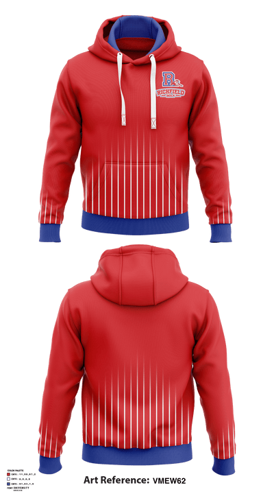 Richfield High School Golf 21275996 Hoodie - 1