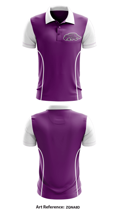 Yerington High School Basketball 89648256 Short Sleeve Performance Polo - 1