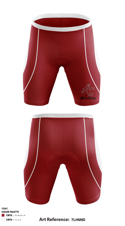 Abby-Colby Wrestling 21106531 Men's Compression Shorts - 1