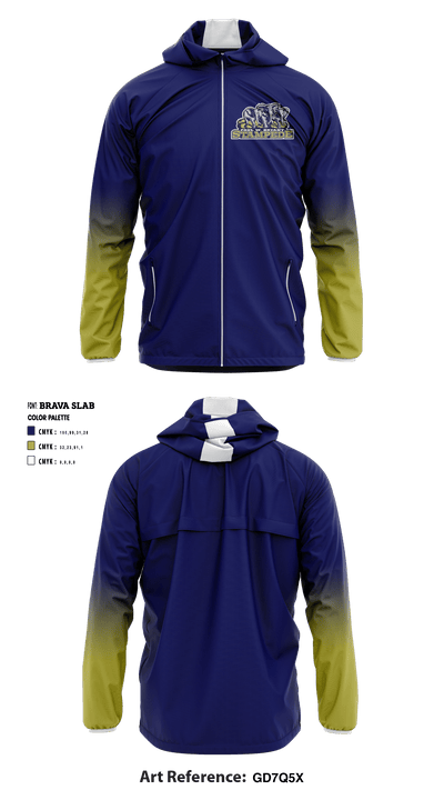 Paul W Bryant Soccer 82754745 Windbreaker - 1