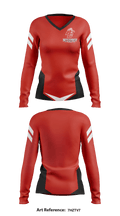 Boyd County Golf 22778362 Women's Long Sleeve V-neck Shirt - 1