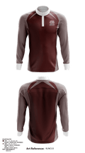Loomis Chaffee School Golf 19710539 Quarter Zip Jacket - 1