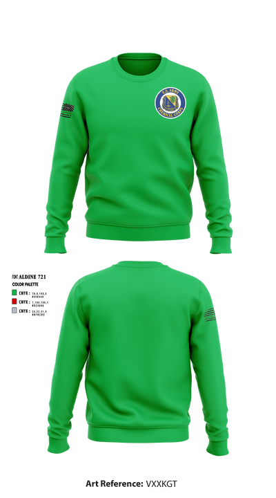 369th CBRN Co 54296679 Crew Neck Sweatshirt - 1
