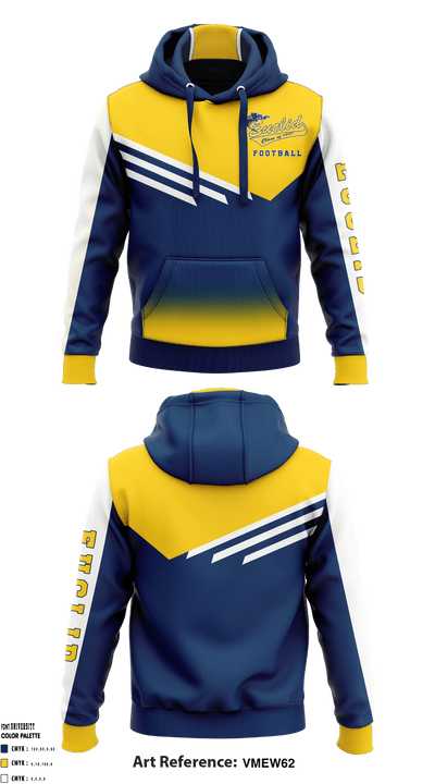 Euclid High School Football 24755391 Hoodie - 1