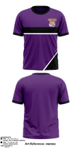 Hattiesburg High School Powerlifting 97684171 Short Sleeve Performance Shirt - 3