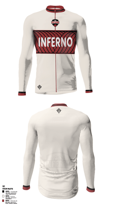 Idaho Inferno Soccer Club Supporter Store 52991520 Cycling Jersey - 1