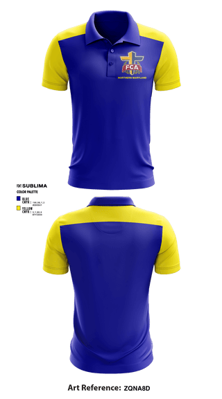 Short Sleeve Performance Polo, Northern Maryland FCA, Spirit Store, Teamtime, Team time, sublimation, custom sports apparel, team uniforms, spirit wear, spiritwear, sports uniforms, custom shirts, team store, custom team store, fundraiser sports, apparel fundraiser