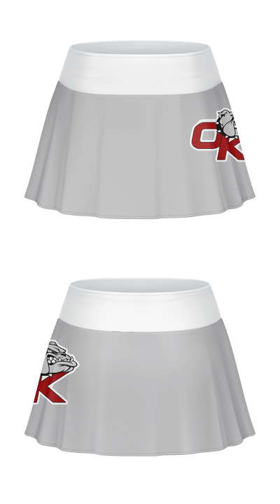 Okanogan High School Cheer 9964188 Lacrosse Skort - 2