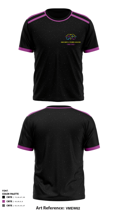 Hawaii Gamers & Streaming Association 501c3 60906741 Short Sleeve Performance Shirt - 1
