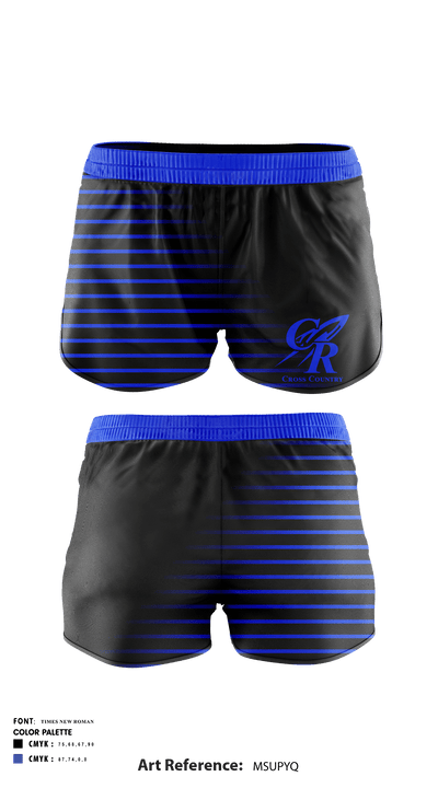 Central Cross Country 338893 Track Shorts - 1
