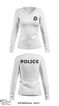 Sfs 72631557 Women's Long Sleeve V-neck Shirt - 15