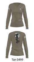 Physical Medicine 83628421 Women's Long Sleeve V-neck Shirt - 38