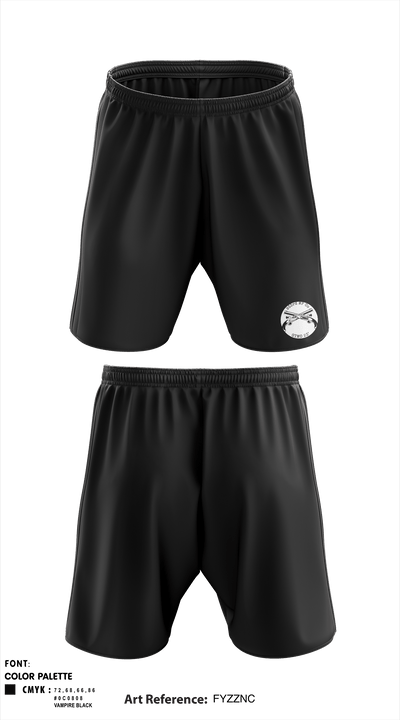 933rd MP Co 61341581 Athletic Shorts With Pockets - 1