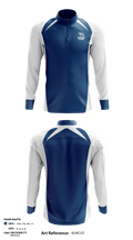 Lincoln-Way East High School Golf 53204145 Quarter Zip Jacket - 1