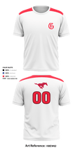 Grapevine Mustangs 91770240 Short Sleeve Performance Shirt - 6